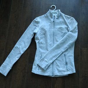 Lululemon Define jacket - white/grey 10